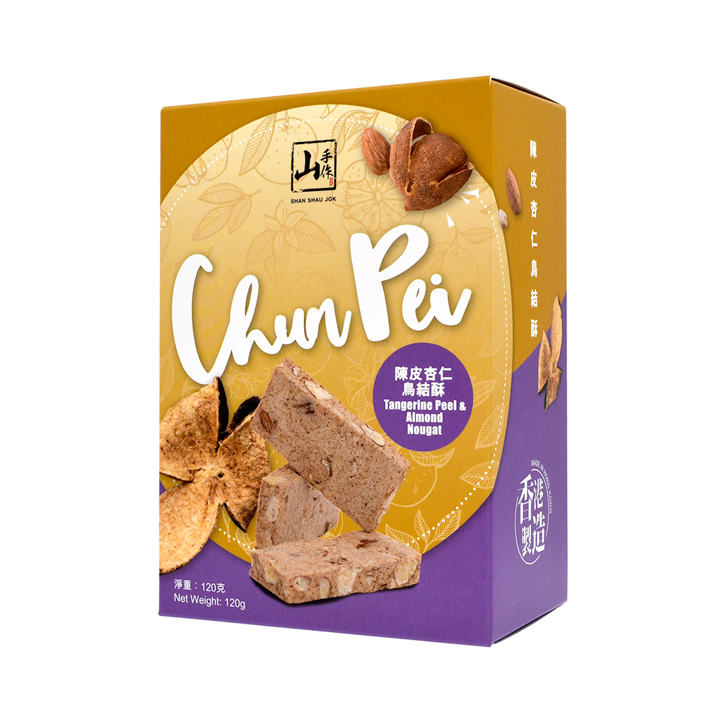 山手作陳皮杏仁鳥結酥 (120克)