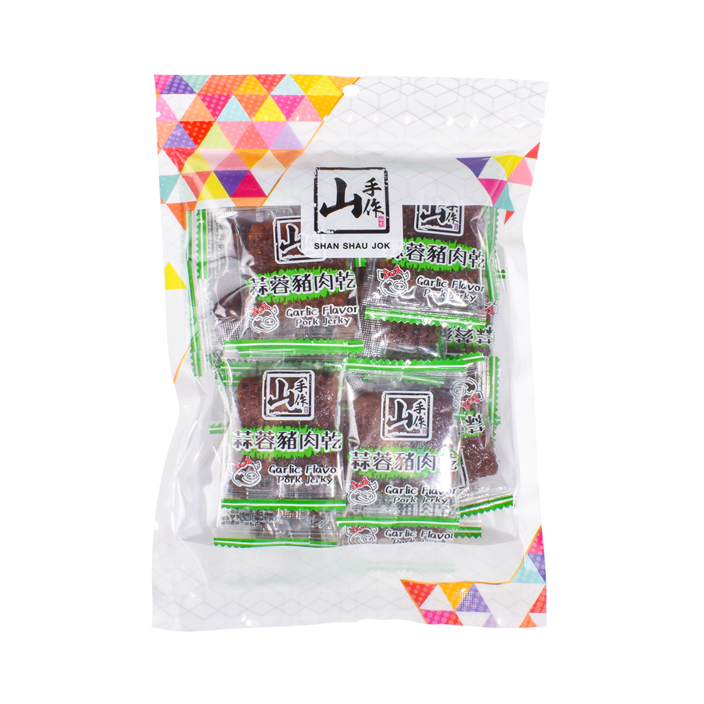 山手作蒜蓉豬肉乾 (200克)  