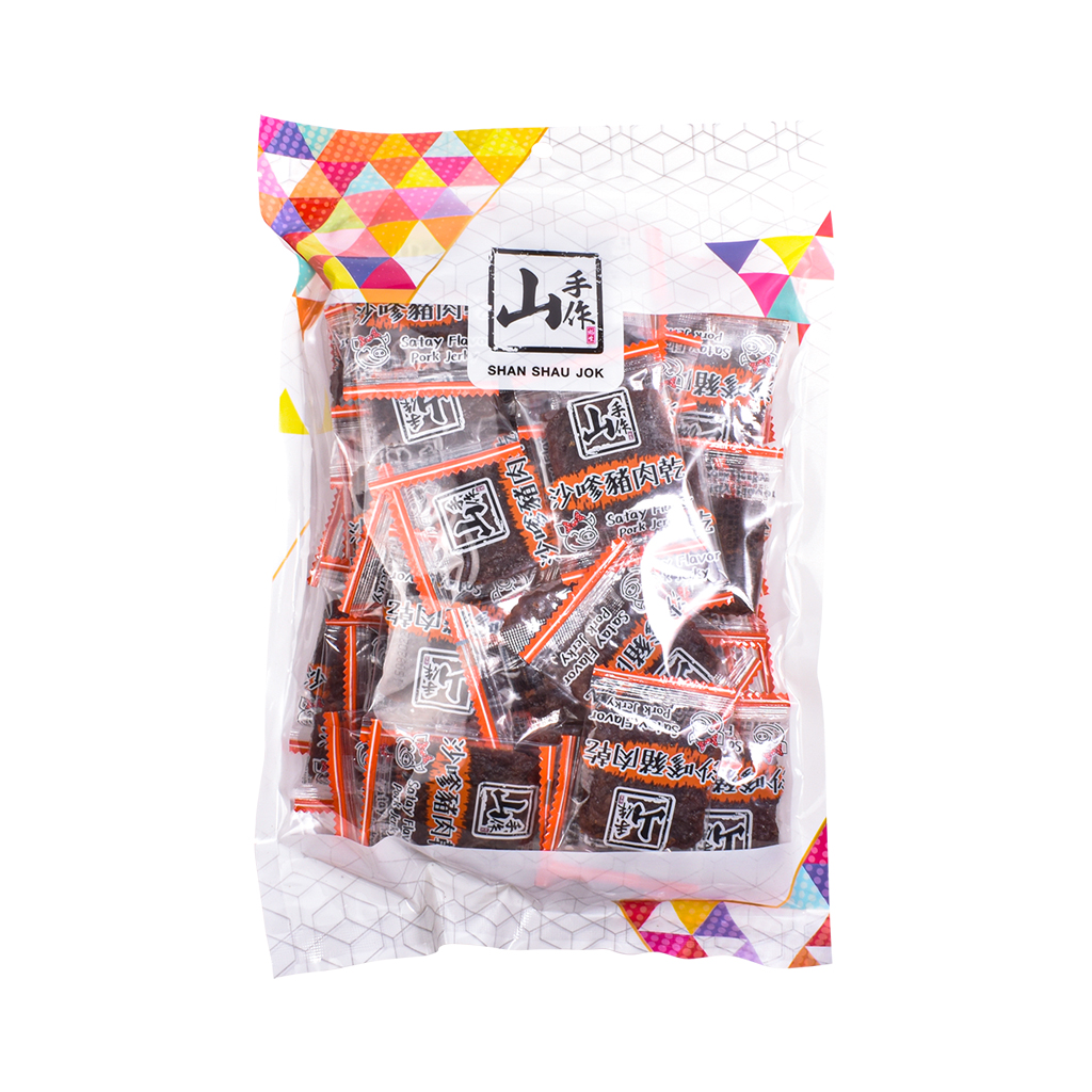 山手作沙嗲豬肉乾 (400克) 