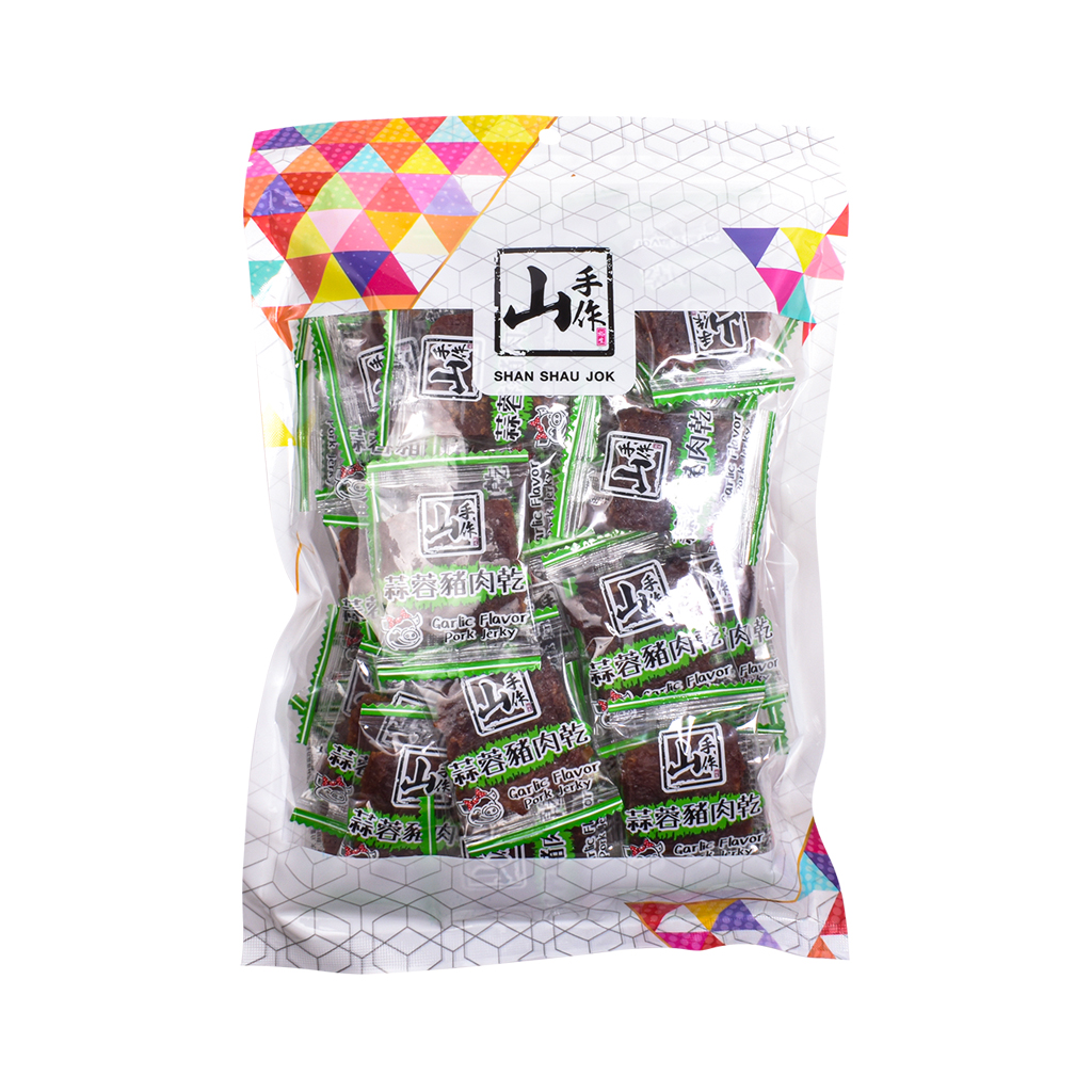 山手作蒜蓉豬肉乾 (400克)