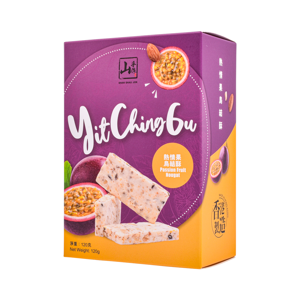 山手作熱情果鳥結酥 (120克)