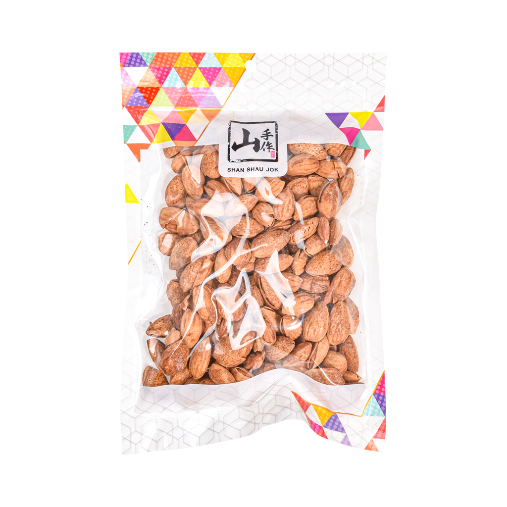 山手作鹽味焗美國有殼杏仁 (300克)