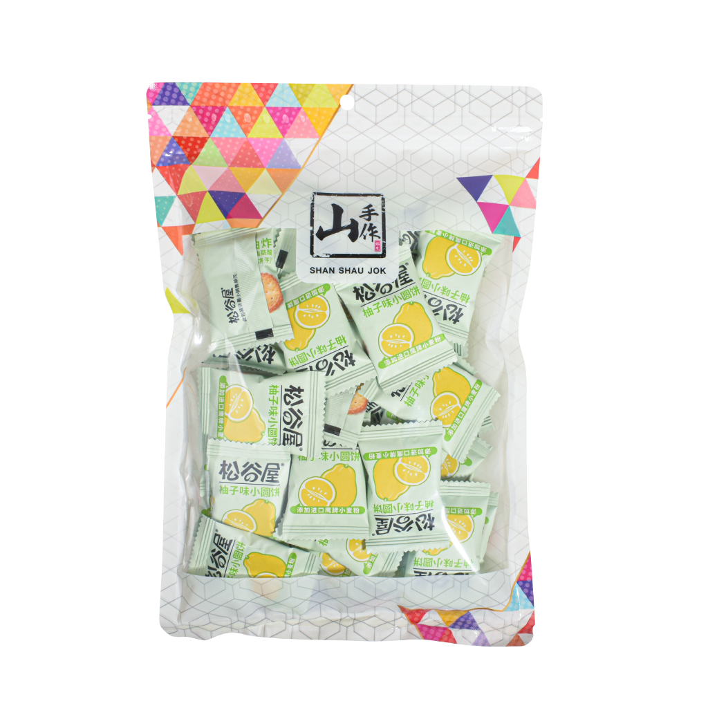 山手作柚子味小圓餅(250g)