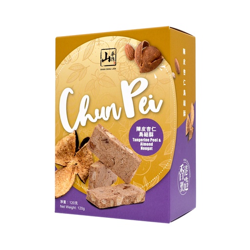 [FF020111] 山手作陳皮杏仁鳥結酥 (120克)