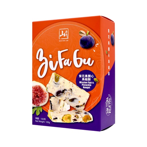 [FF021911] 山手作紫花果鳥結酥 (120克)